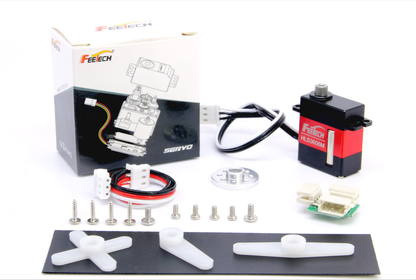 FEETECH HL3606 6KG Metal Gear Metal Case TTL Serial Bus Smart Servo for Robotic Hand Robot Arm