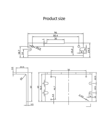 Three-Phase Brushless DC Motor Driver DC 12-36V PWM Analog Potentiometer Speed Controller for Hall & Sensorless BLDC Motors
