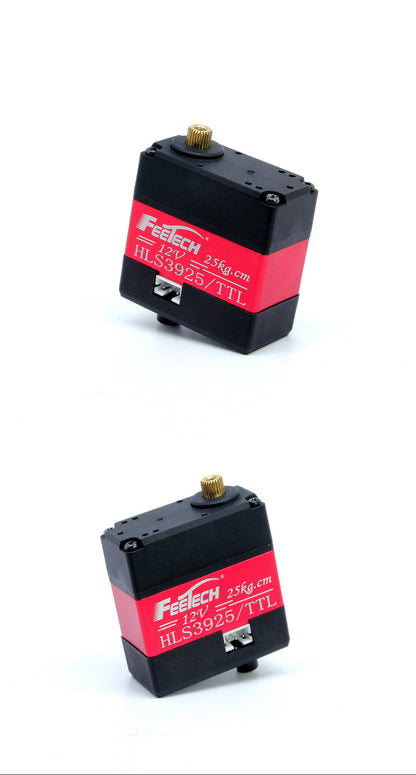 FEETECH HL3925M 25KG TTL Bus Servo Dual Shaft 360° Magnetic Encoder Smart Servo