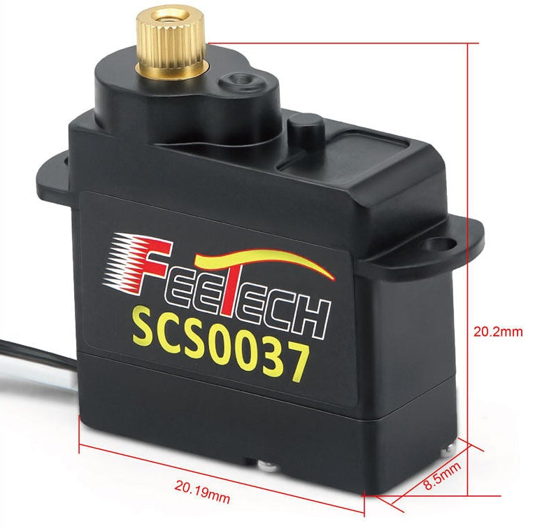 FEETECH 2g / 3.7g / 4.3g / 5g Mini TTL Serial Bus Servo Metal Gear Digital Servo for AI Robots Smart Toys