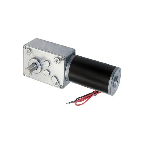 31D High Torque Self-Locking 24V 50RPM Reversed DC Worm Gear Motor – Durable Metal Gearbox, Compact Design