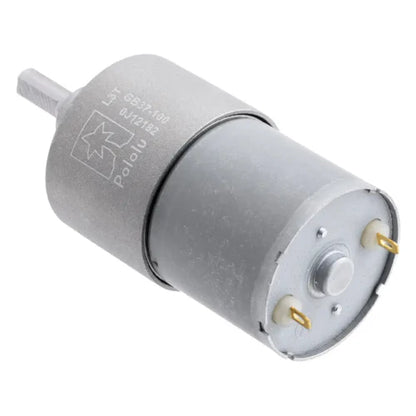Pololu 100:1 Metal Gearmotor 37Dx57L mm 12V (Helical Pinion) – High Torque Brushed DC Gearmotor