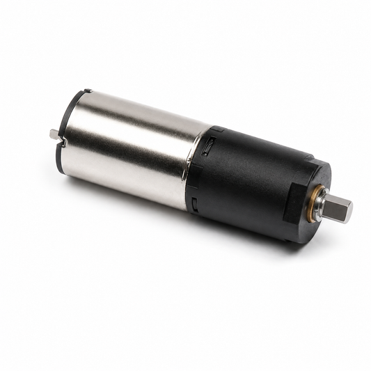 1220 Coreless Planetary Gear Motor DC 3V–12V Micro Metal Gearmotor 30RPM–123RPM High Torque Mini DC Motor
