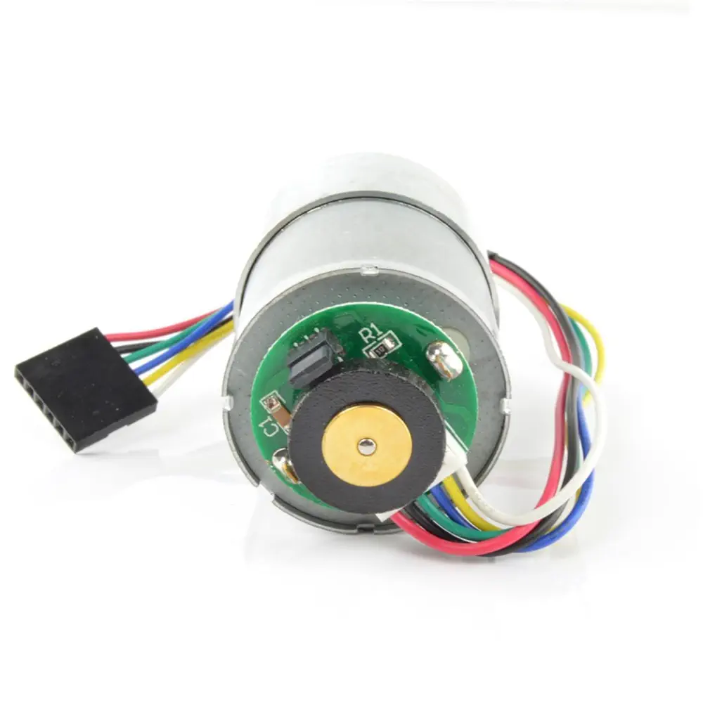 12V DC Motor 251 RPM with Encoder – High Torque Gear Motor