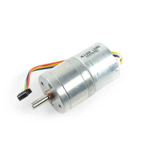 12V 159RPM Brushless DC Gearmotor w/ Encoder, 33.33oz-in Torque, Built-in Driver