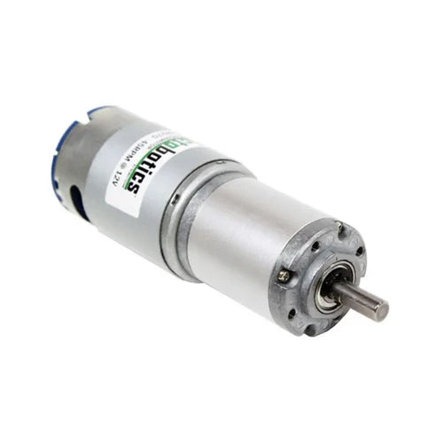 12V 84RPM 1347.1oz-in HD Premium Planetary Gearmotor with D-Shaft