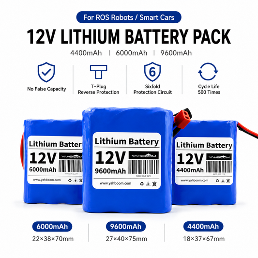 12V  Li-ion Battery Pack for ROS Robots & Smart Robot Cars