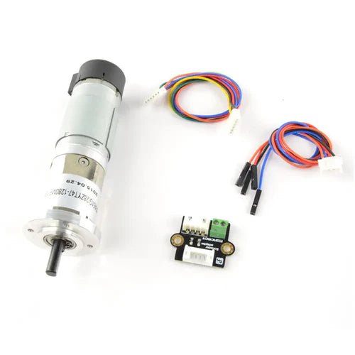 12V DC Motor 146RPM with Hall Effect Encoder – High Torque, Low Noise, Precision Control
