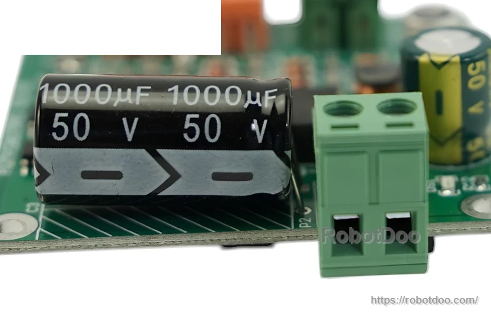 15A Single DC Motor Driver for 12-36V PWM Speed Control and Compact Robotics Projects