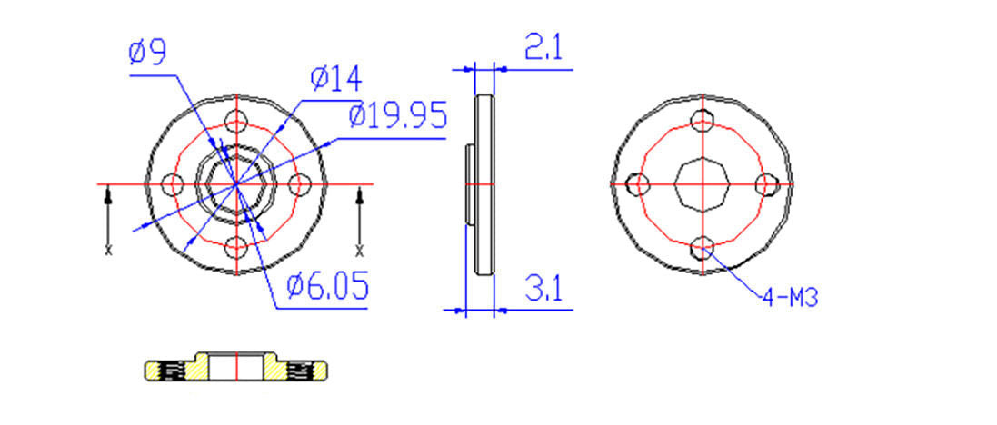 FEETECH ST3215 Magnetic Encoder 360° TTL Serial Bus Servo for SO-100 / SO-101 / OpenDuck Robots
