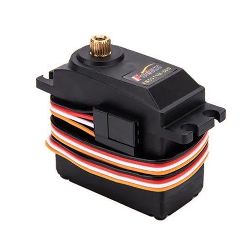 15kg Continuous Turn Servo with Feedback – Copper Gear, Ball Bearings, 360° Rotation