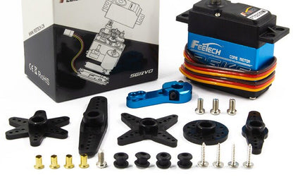 FEETECH FT53 Series Waterproof Digital Servo 20KG 25KG 35KG Steel Gear RC Servo for 1/8 & 1/10 RC Cars