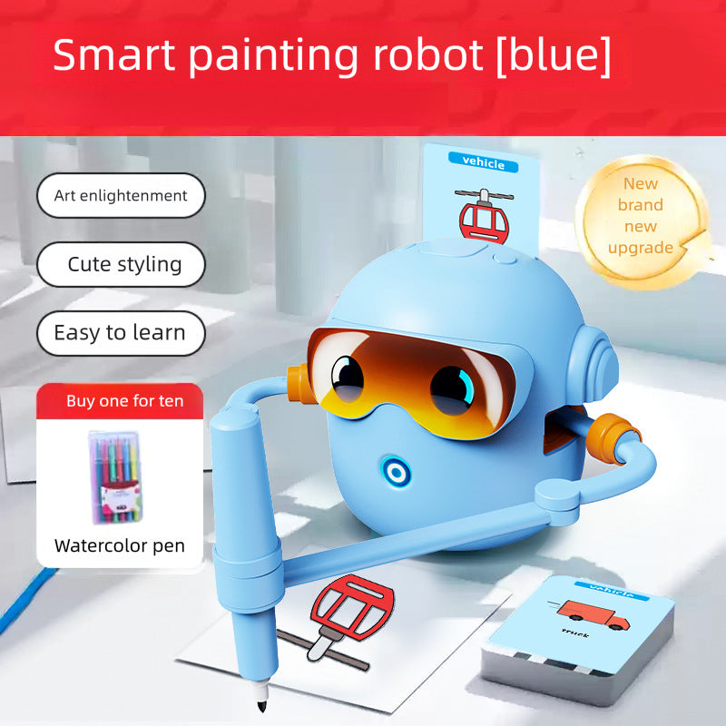 Intelligent Painting Robot Toy for Kids (3–5Years) – Early Education Drawing Machine with Songs, Games & Smart Learning Features