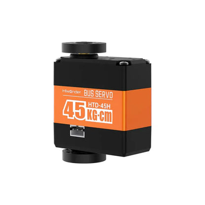 Hiwonder HTD-45H High Voltage Serial Bus Servo – 45KG Torque, Three Connectors & Real-Time Data Feedback
