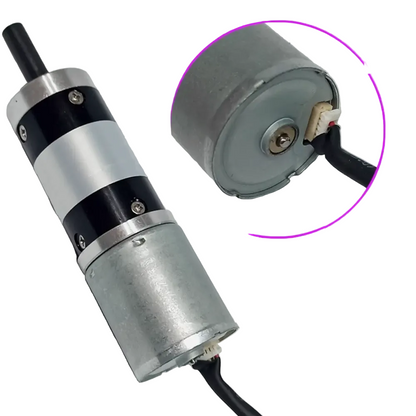 24V 24 mm Brushless Planetary Gear Motor – 45 RPM High Torque