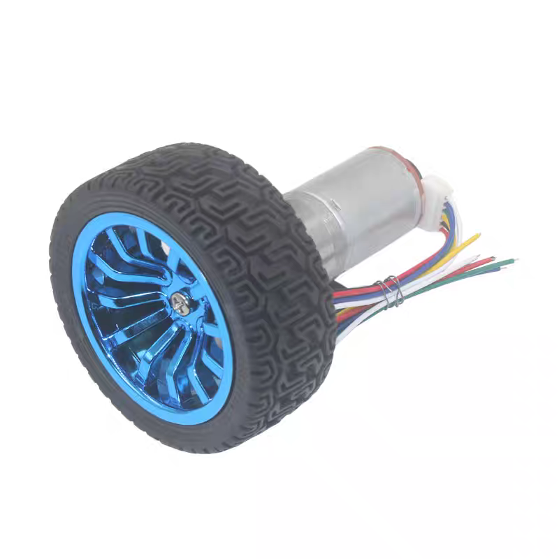 25GA370 DC Gear Motor with Encoder – 6V / 12V, Multiple Speed Options – High Torque Motor for Robotics