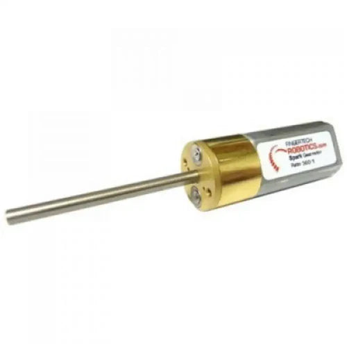 6V 26RPM 188 oz-in 360:1 Spur Gear Motor – Gold Spark (Combat-Ready Replacement for BaneBots Motors)