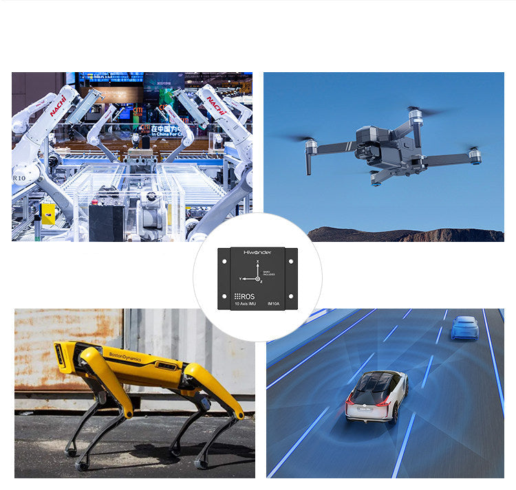 ROS 10-Axis IMU Sensor Module IM10A | High-Precision Inertial Navigation Unit with Barometer