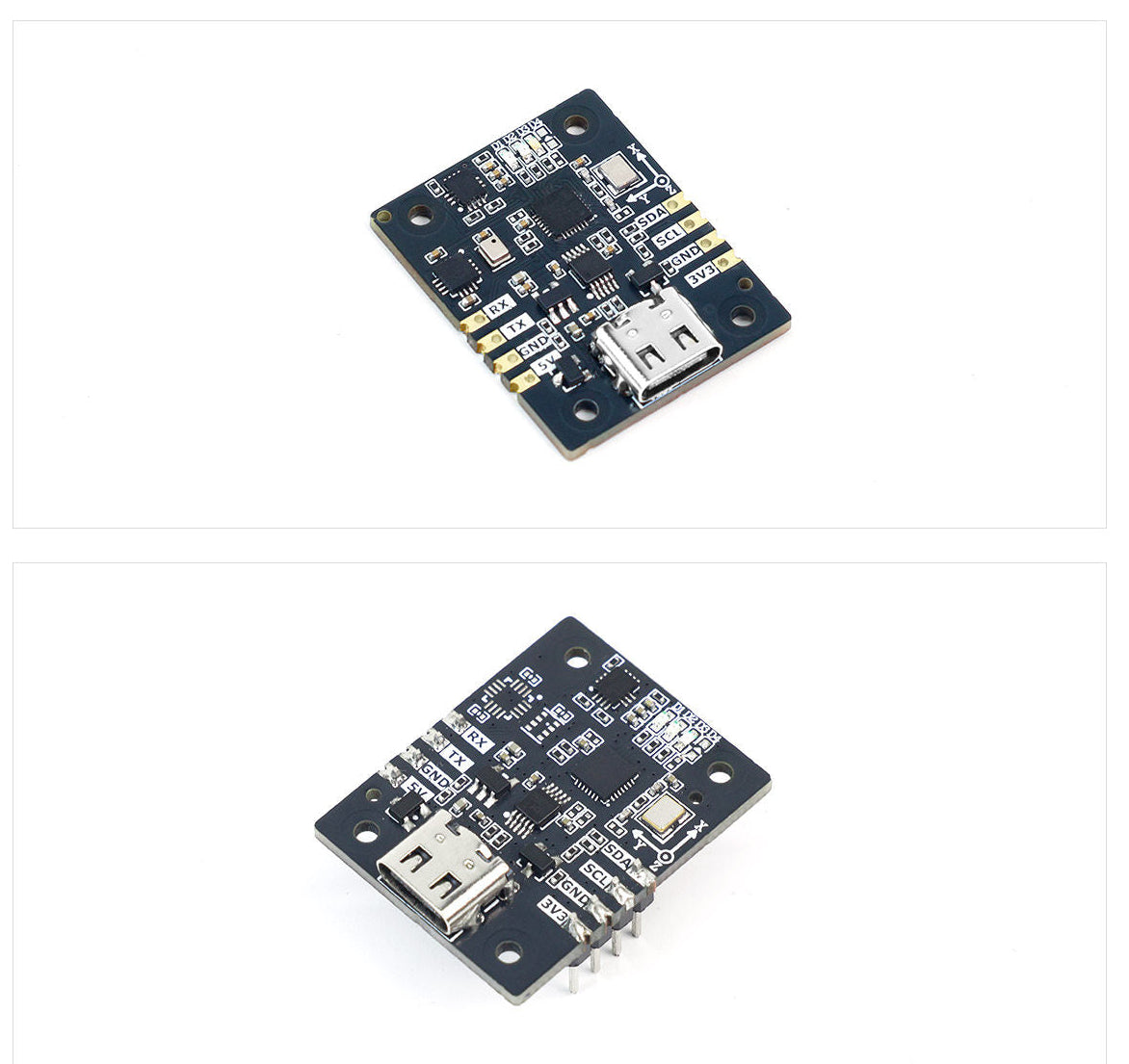 0-Axis AHRS IMU Sensor Module with Barometer | 6/9/10 DOF Inertial Measurement Unit | USB Type-C | ROS Compatible