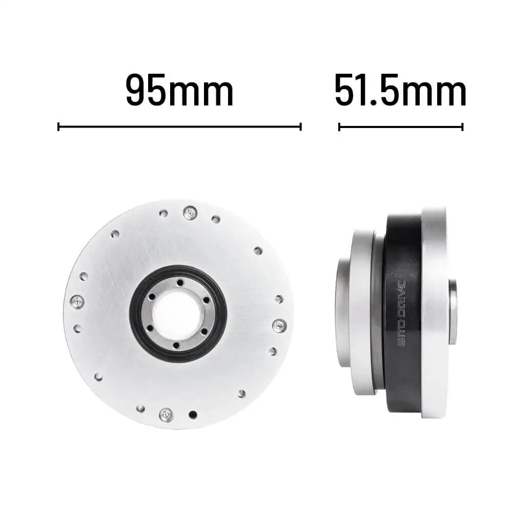 HS-20-II Hollow Shaft Strain Wave Gear Reducer – High Precision Harmonic Drive (30/50/80/100/120 Ratio)