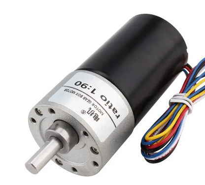 36D Long-Life Brushless DC Geared Motor – 24V, ~830 RPM Precision Drive