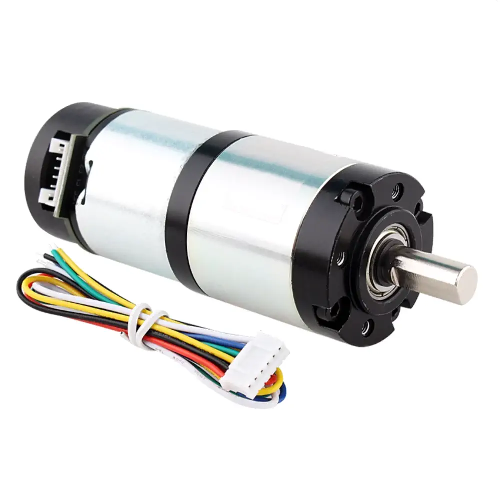 36mm DC Planetary Geared Motor with Encoder – 12V, ~35 RPM Precision Drive