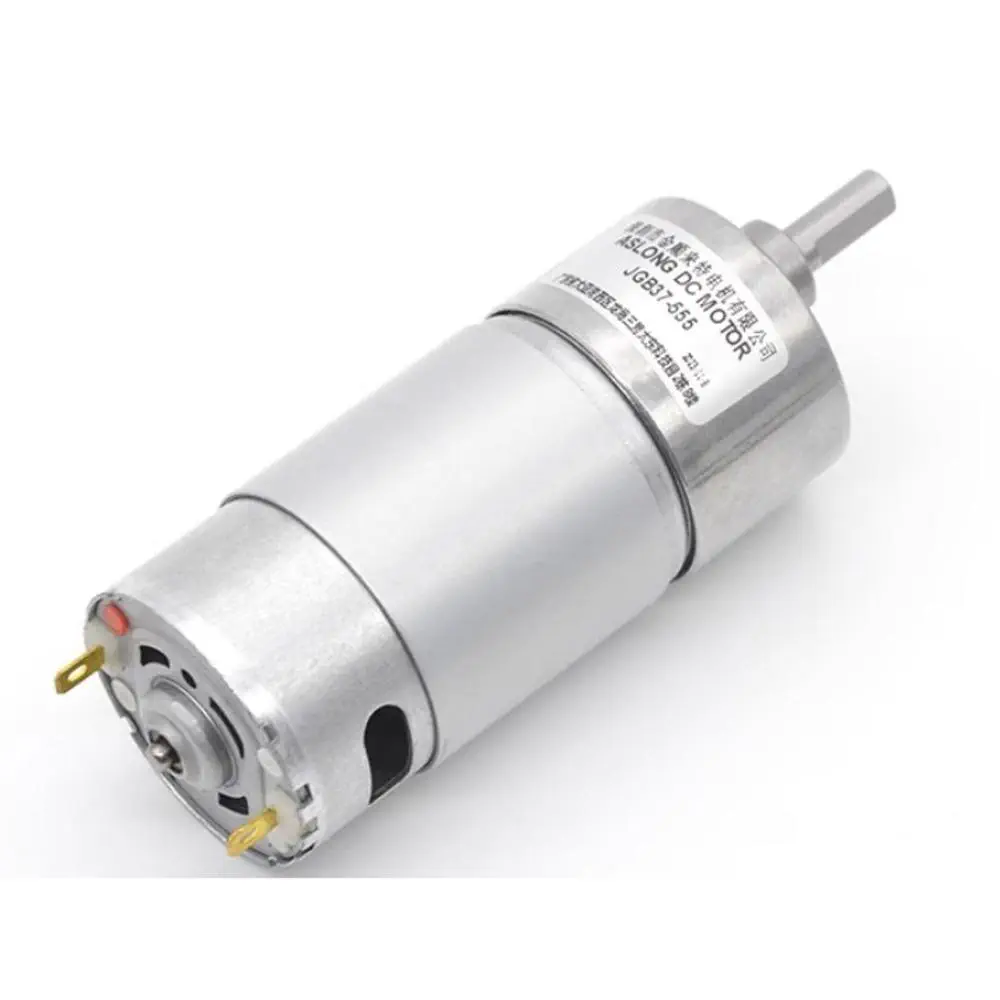 37mm 24V 600RPM Brushed Geared Motor – High Performance Drive