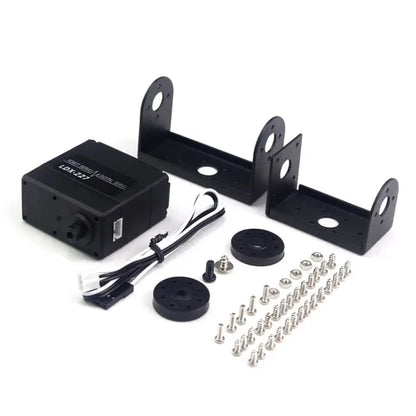 Hiwonder LDX-227 Full Metal Gear Digital Servo with Dual Ball Bearing for Robot (Control Angle 270°)