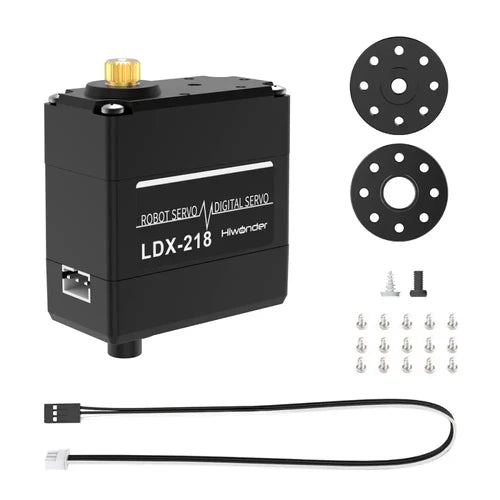 Hiwonder HTS-20L Serial Bus Servo – 20 KG High Torque Smart Digital Servo with Feedback