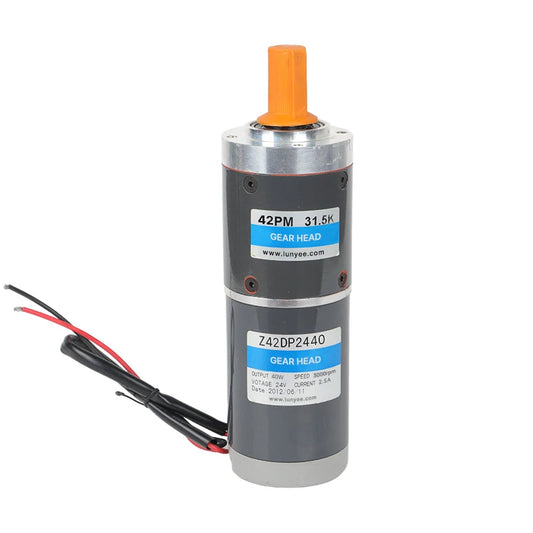 42 mm Brushless DC Planetary Geared Motor – 24V 3000RPM
