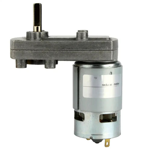 HDC 24V Flat Spur Gear Motor, 3RPM Parallel Shaft Gear Motor – High Torque Compact DC Gearbox