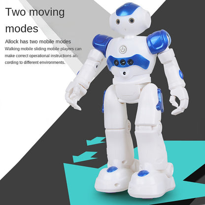 RC Robot Toys for Kids, Gesture Sensing Programmable Rechargeable Remote Control Robot, Smart Educational STEM Robot Gift for Boys Girls Ages 3-12