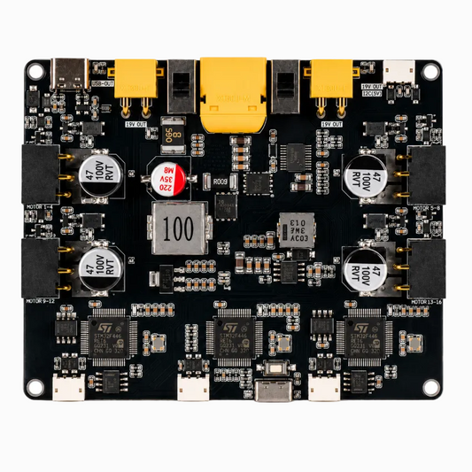 4-CH DC CAN HUB Robot CAN Motor Power Distribution Drive Control Board
