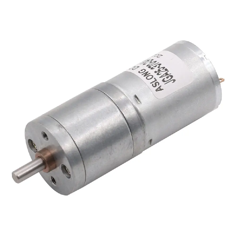 25mm 12V 280RPM Brushed DC Gear Motor – 0.5 kg·cm Torque