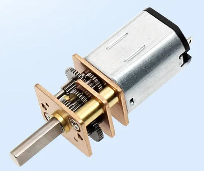 1000:1 Micro Metal Gearmotor HP – 6V 32RPM High Torque DC Gear Motor with Carbon Brush, D-Shaped Shaft