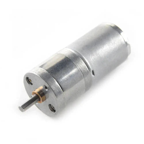 6V 97 RPM High-Power Metal Gearmotor with 4mm D-Shaped Shaft – Brushed DC Motor with 99:1 Metal Gearbox