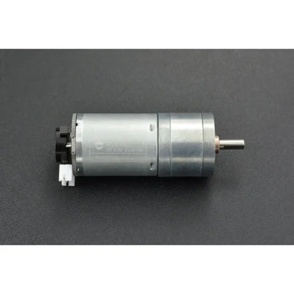 6V DC Motor 10kg-cm 210RPM Metal Geared Motor with Encoder – High Torque, 34:1 Gear Ratio