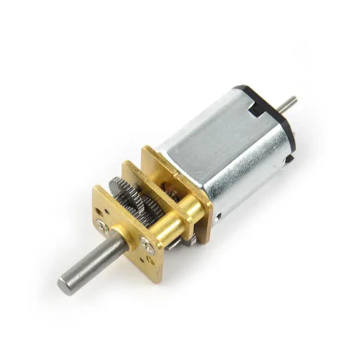 Pololu 6V 75:1 Micro Metal Gearmotor with Extended Motor Shaft – High Power DC Gearmotor for Robotics