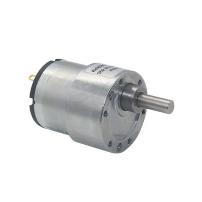 6V 29RPM Brushed DC Gear Motor with 37mm Diameter Gearbox | High Torque, Low Noise DC Geared Motor