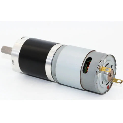 28D 24V DC Planetary Gear Motor – 80 RPM Brushed Permanent Magnet with Steel Gears