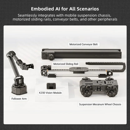Hiwonder NexArm Open-Source VLA Embodied AI Robotic Arm