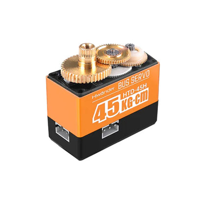 Hiwonder HTD-45H High Voltage Serial Bus Servo – 45KG Torque, Three Connectors & Real-Time Data Feedback