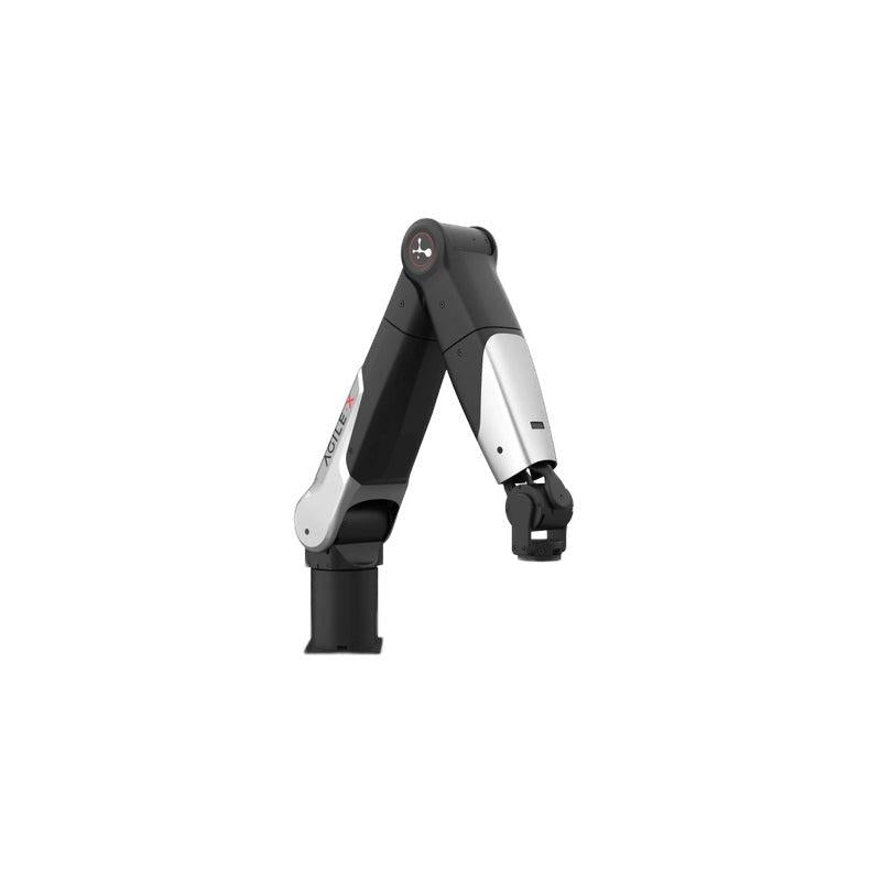 AgileX NERO 7-DOF Robot arm with gripper, angled side view in black and silver