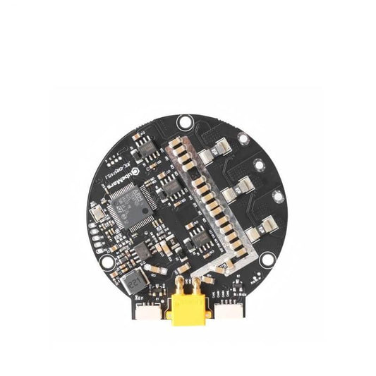 CubeMars Driver Board V2.1 brushless motor driver board, component side with power and signal connectors