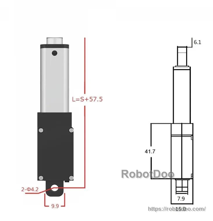 DC 12V Small Linear Actuator