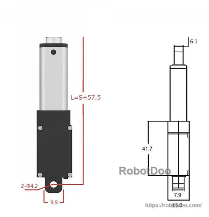 DC 12V Small Linear Actuator