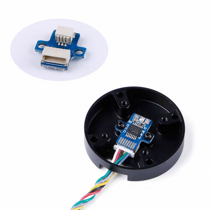 GM3506 Brushless DC Motor with Encoder, 12–16V, 600–1000 g·cm Torque, 24N22P High Precision BLDC Motor