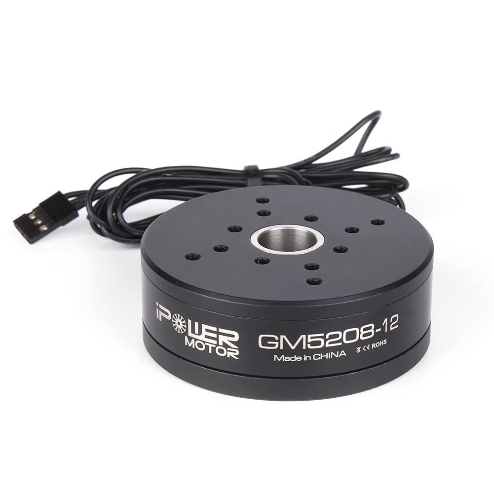 GM5208 Brushless Gimbal Motor 12N14P / 24N22P – High Torque UAV & Camera Gimbal Motor (No Encoder)