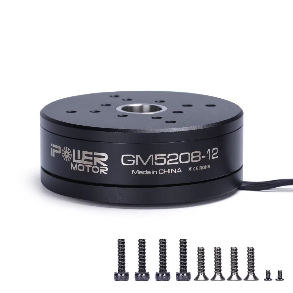 GM5208 Brushless Gimbal Motor 12N14P / 24N22P – High Torque UAV & Camera Gimbal Motor (No Encoder)