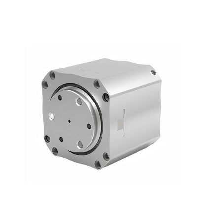 HIGH TORQUE HTDW-4438-30-NE 30:1 high-torque motor module, angled view showing mounting faceplate